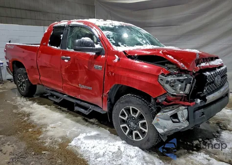 2018 Toyota Tundra Double Cab Sr z USA, uszkodzony, nr VIN 5TFUY5F1XJX711298